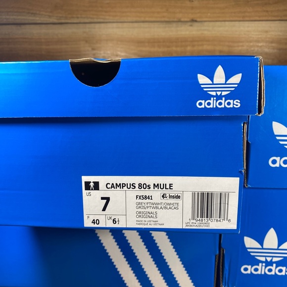 Adidas Originals Campus 80s Slip-on Shoes FX5841 - Picture 9 of 13